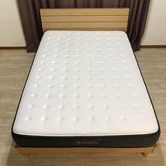 【自社配送エリア限定販売】超美品！Nスリープハード！ダブルサイズマットレスの画像