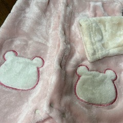 🩷クマ柄ロンパース2点🩷の画像