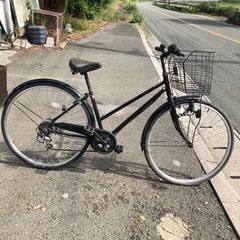 綺麗な自転車２７インチ６段ギヤの画像