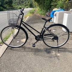 綺麗な自転車２７インチ６段ギヤの画像