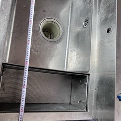 2槽シンク ステンレス 流し台 厨房用品 W950 D600 業務用の画像
