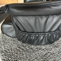 【美品オシャレ】リクライニングソファ座椅子360度回転の画像