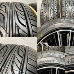 新品【GY LS2000 215/40R18 99W】夏タイヤ【RAYS VERSUS VOUGE レイズ ベルサス ヴォーグ 18インチ 7J5HPCD114.3+55】22年製　(MTA125MY)クレジットカード QRコード決済可能の画像