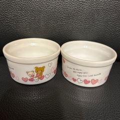 リラックマ　食器２個セットの画像