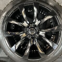 【YK G075 285/45R22】スタッドレス【WALD ジャレット J11-C 22インチ 10.5J5HPCD150-5】希少専売カラー バーフェン レクサスLX等 MTA128MYクレジットカード QRコード決済可能の画像