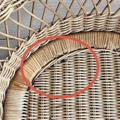 ゆりかご　クーファン　ベビーベッド　昭和レトロの画像