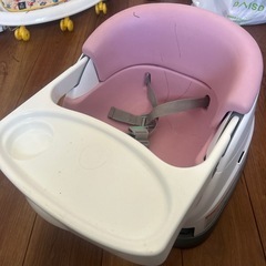 幼児用座椅子2つ（ピンク・青）の画像