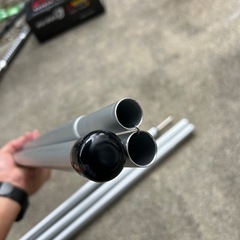 アルミポール　195cm 2本セットの画像