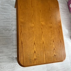 こたつ長テーブルの画像