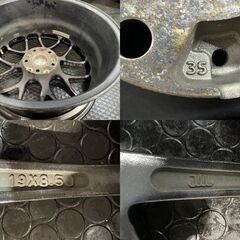 LEXUS LS 純正OPホイール モデリスタ 19インチ 4本 8.5J5HPCD120+35 ブライトクロームメッキ LS600/LS460 40アルファード等　(MHZ799MY)クレジットカード QRコード決済可能の画像