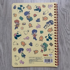 ノート　らんま　1/2 使いかけ　の画像