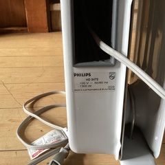 PHILIPS オイルヒーター HD3472の画像