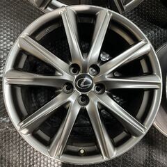 LEXUS GS Fスポーツ 純正ホイール 19インチ 4本 8J5HPCD114.3+45 ハイグロス 空気圧センサー付 アルファード/ヴェルファイアにも(MHZ801MY)クレジットカード QRコード決済可能の画像