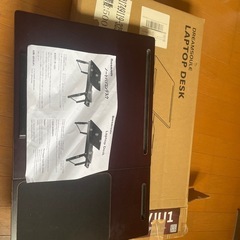 🚨【超緊急・10/20まで！】角度＆高さ調整可能！多機能コンパクトテーブル ¥1,500🚨の画像