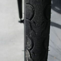 E595★24800円★整備済み スポーツ中古自転車 【クロスバイク　ブリヂストン　シルバ　黒　42㎝】の画像