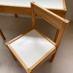 IKEA 子供机　椅子　デスク　チェアの画像