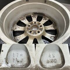 LEXUS GS 450h レクサス 純正ホイール 17インチ 4本 7.5J5HPCD114.3+45 空気圧センサー アルファード/ヴェルファイアにも　(MHA606MY)クレジットカード QRコード決済可能の画像