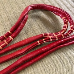 帯締め　革　2本セットの画像