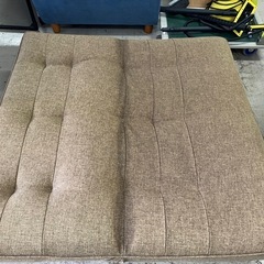 O 2510-426 ソファベッド 2人掛け  ソファ焼けあり キズ 汚れありの画像