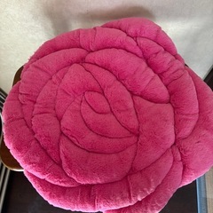 花の形の座布団
の画像