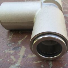 ☆日立金属 HITACHI プッシュインパクト継手接続要領15A 15A×15A 24O OO LPガス用◆ひょうたん印の画像