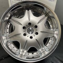【新品】WORK LS CHIAREZZA SUV 2P ワーク キアレッツァ 20インチ 4本 10J6HPCD139.7-10 即納 深リム Oディスク ランクルプラド等 (MHZ798)クレジットカード QRコード決済可能の画像