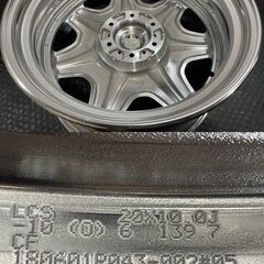 【新品】WORK LS CHIAREZZA SUV 2P ワーク キアレッツァ 20インチ 4本 10J6HPCD139.7-10 即納 深リム Oディスク ランクルプラド等 (MHZ798)クレジットカード QRコード決済可能の画像