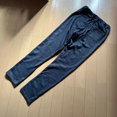 ever closetデニム風裏起毛パンツ150の画像