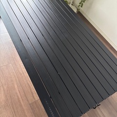 キャンプ用品☆TARAS BOULBA アルミハイローテーブル黒☆の画像