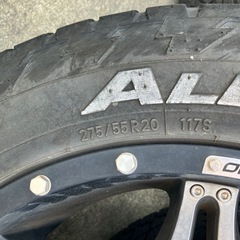 アルミホイール　R20 プラドで使用の画像