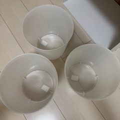 ゴミ箱　3つ　あげますあげますの画像