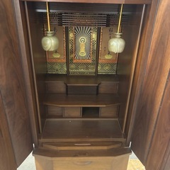 【配達可能】台付き  台付仏壇 インテリア仏壇 おしゃれ 国産仏壇 国産 日本 お手入れセットモダン 仏壇の画像