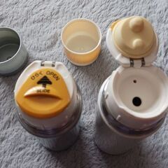 THERMOS　約500mlステンレス水筒２つの画像