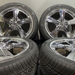 タイヤほぼ新品 WINRUN 305/40R22 夏タイヤ SUPERSTAR LODIODRIRE PURESPIRITS ロデオドライブ 22インチ10J5H-150+59 ランクル等 MTE996クレジットカード QRコード決済可能の画像