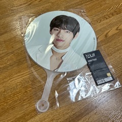 BTS うちわ　テヒョン　Vの画像