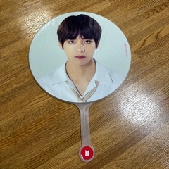 BTS うちわ　テヒョン　Vの画像