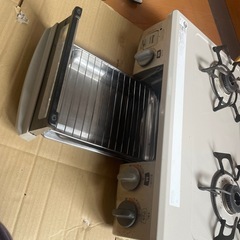 🚨【超緊急・10/24まで！】Rinnai グリル付き二口ガスコンロ（都市ガス用）¥5,500
🚨の画像