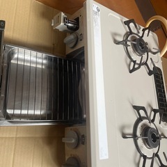 🚨【超緊急・10/24まで！】Rinnai グリル付き二口ガスコンロ（都市ガス用）¥5,500
🚨の画像