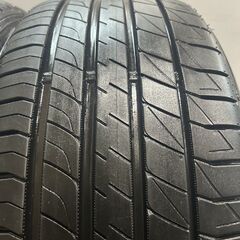 【走行短め】DUNLOP ルマン5 LEMANS V 225/50R17 17インチ 2本 20年製 吸音スポンジ レクサスGS クラウンマジェスタ等　(MTC949)クレジットカード QRコード決済可能の画像