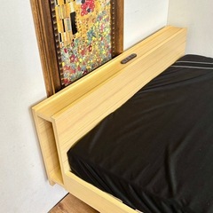 シングルベッドの画像