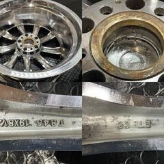 Lorinser ロリンザー/ロリンサー LM6タイプ 社外ホイール 19インチ 4本 8.5J/9.5J5HPCD112+38 ベンツ純正キャップ ベンツ等　(MHD438MY)クレジットカード QRコード決済可能の画像