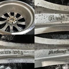 Lorinser ロリンザー/ロリンサー LM6タイプ 社外ホイール 19インチ 4本 8.5J/9.5J5HPCD112+38 ベンツ純正キャップ ベンツ等　(MHD438MY)クレジットカード QRコード決済可能の画像