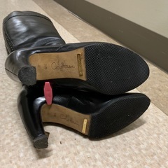 【COLE HAAN × NIKE AIR】本革ロングブーツ ブラック 7 1/2B
の画像