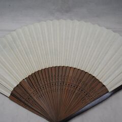 [1619] 扇子　2本セット　舞扇　花柄　蜻蛉　朝顔　レディース　メンズの画像