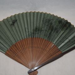 [1619] 扇子　2本セット　舞扇　花柄　蜻蛉　朝顔　レディース　メンズの画像
