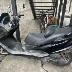 マジェスティ125  コマジェ　　事故車　部品取りの画像