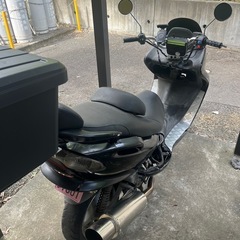 マジェスティ125  コマジェ　　事故車　部品取りの画像