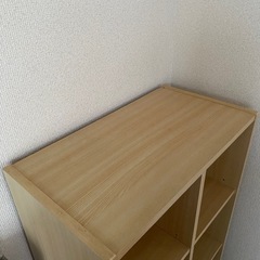 ■お譲り先決まりました■ 木製 収納付き本棚 カラーボックスの画像