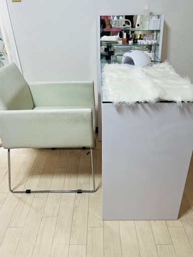 ネイルデスク　椅子　ネイル道具　せっとセット