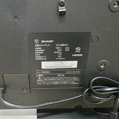 J2131【リユースのサカイ柏店】SHARP　シャープ　AQUOS　アクオス　32型液晶TV  LC-32BH11 2015年製クリーニング済み  参考価格 50,000円の画像